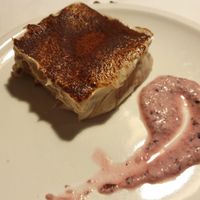 Tiramisu at La Colubrina in Milan