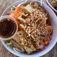 Cabbage salad with tofu at MoonDog in Louisville
