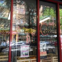 Front of coop. at 4th Street Food Co-op in New York City