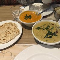 Alappey veg curry, veg mango curry, porota   at Paragon in Kerala