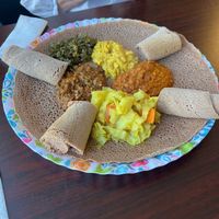 Veggie platter   at Red Sea in Portland