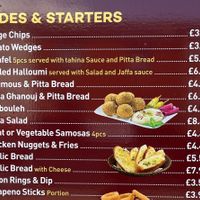  at Jaffa Restaurant in Preston