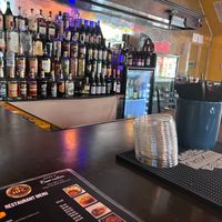 bar area at Hurry For Curry in Louisville