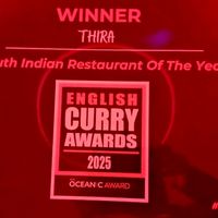 Thira restaurant in Blackburn, Lancashire - the Winner of English Curry Awards 2025. 🏆 at Thira Restaurant in Blackburn