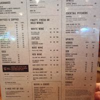 Drinks at DXB - Giraffe World Kitchen- T3 in Dubai