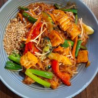 Pad Thai at The Curve Thai Restaurant in Newcastle
