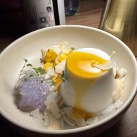 Coconut & lime panacotta at Boilerhouse Kitchen & Bar in Manly
