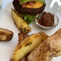 Burger. Meh   at Wild Beets in Ibiza