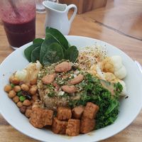 Protein Bowl at Wild Beets in Ibiza