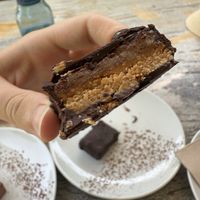 Inside of snickers bar  at Wild Beets in Ibiza