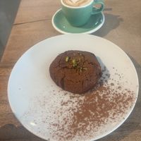 The best brownie I’ve ever tried!   at Wild Beets in Ibiza