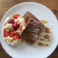 French toast  at Wild Beets in Ibiza