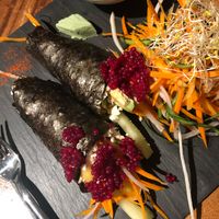 Sushimi at Wild Beets in Ibiza