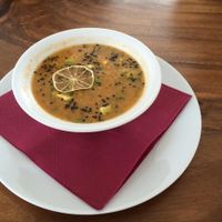 Lime Lentil Soup at Wild Beets in Ibiza