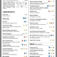 Italian menu Aprile 2026  at Cru - Cucina Rustica Urbana in Toscana