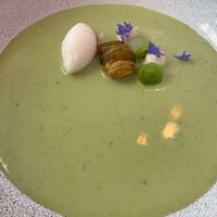 Pea soup  at Marktkuche in Zurich