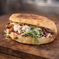 Planted Kebab im Taschen Brot at FAVORİ Uster in Uster