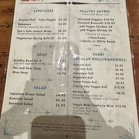   at Zen Asian Grill and Sushi in Burtonsville