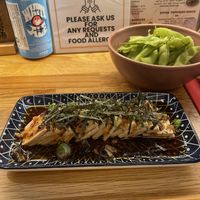 Spicy vegan tofu  at Vatten Ramen LABO Plantage in Amsterdam