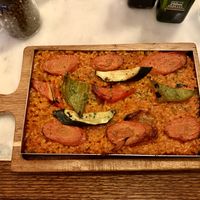 Vegan rice with vegetables   at Casa S'Oli in Palma