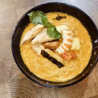 Singaporean Laksa at Vegan Cafe PIK in 