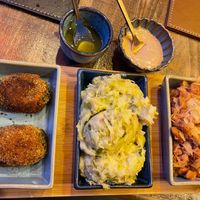 Vegan boomstammetjes met preistoemp en kool & speckjes (Gewoon.Anders) at Den Johnny in Ghent