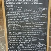 Menu board at Bio Sound System in Venice