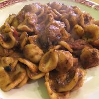 pasta bolognese at Bio Sound System in Venice