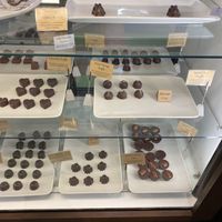 Chocolate offerings   at Pure Lovin' Chocolate in Victoria