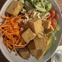 Tofu crunch salad  at HNL - The Local in Honolulu