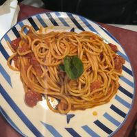 Spaghetti al pomodoro ABSOLUTELY delicious at Vitami in Naples