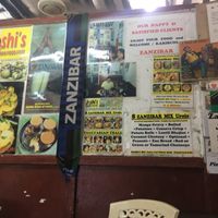 Interior at Joshi's Vegetarian Food Court in Zanzibar