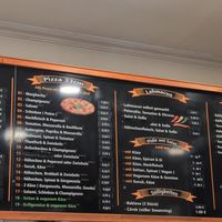 Vegan pizza and pide at Sesam Grill  in Sachsen