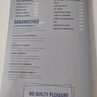 Menu in English at Healthy Poke  in Gran Canaria