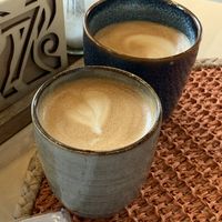 Flat White & Cappuccino   at Café im Dorf in Gummersbach