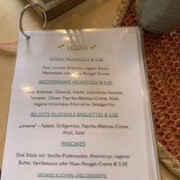 Menü  at Café im Dorf in Gummersbach