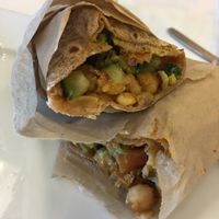 Masala bean burrito at Baagan in San Ramon