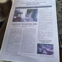   at In Gattaia Vegan Home Restaurant in Genoa