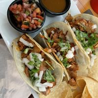 Vegan Birria Tacos   at Outer Banks Brewing Station in Kill Devil Hills