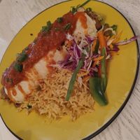 Burrito at Amigos Mexican Restaurant in Hobart