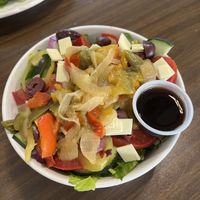Vegan Greek 1/2 Salad    at The Healthier Place to Eat in Pocatello