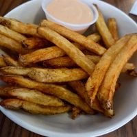 Fresh cut fries at The Healthier Place to Eat in Pocatello