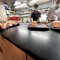 Take your ticket to the counter and they give you your dish!  at Liza Veggies 麗姐廚房 - Wan Chai in Hong Kong Island