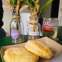 Hojaldrados (baked salty/sweet pastry) at Di Kassia Repostería Vegana (Cocina Oculta) in Barranquilla
