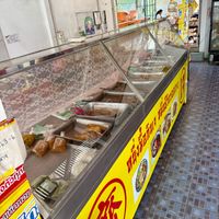 Pre-made buffet options at Hundred years Vegetarian Foods in Ubon Ratchathani