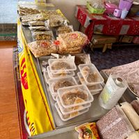 Dessers and snacks at Hundred years Vegetarian Foods in Ubon Ratchathani