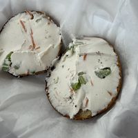   at Mister Bagel in South Portland