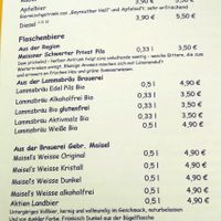 Bierauswahl at brennNessel in Dresden