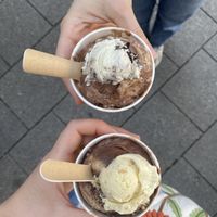   at Eisbrunnen in Munich