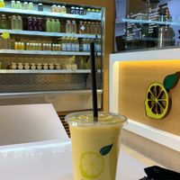 Mango milkshake  at The Raw Place - Al Muneera in Abu Dhabi